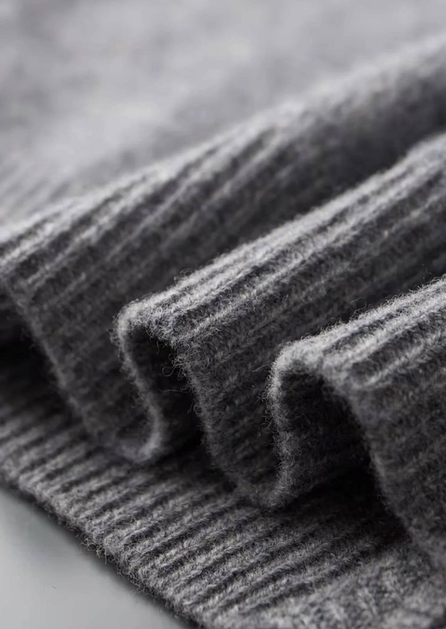 Merino Wool Zip Cardigan