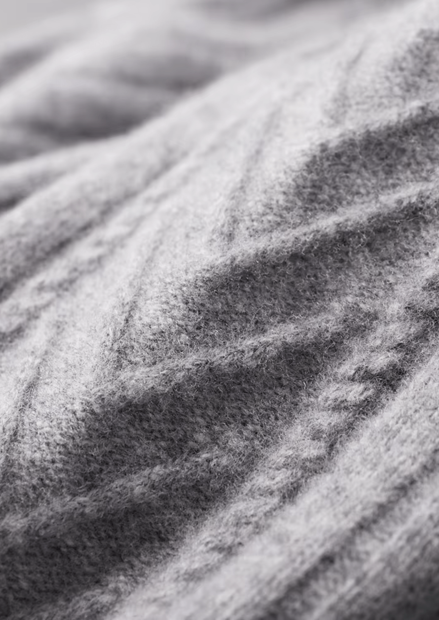 Pure Extra-Fine Merino Wool Patterned Zip Cardigan