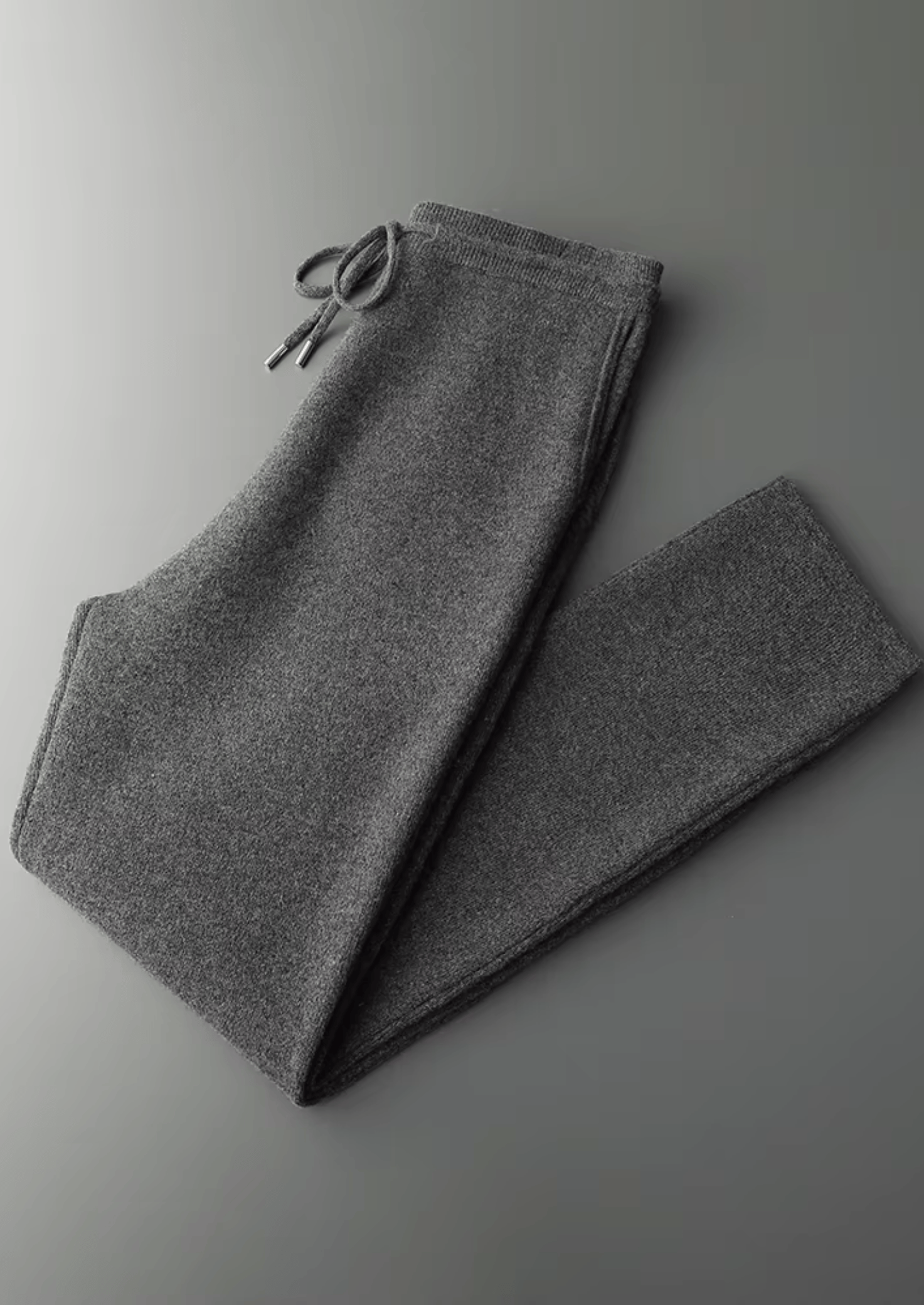 PURE EXTRA-FINE MERINO WOOL LEISURE TROUSERS