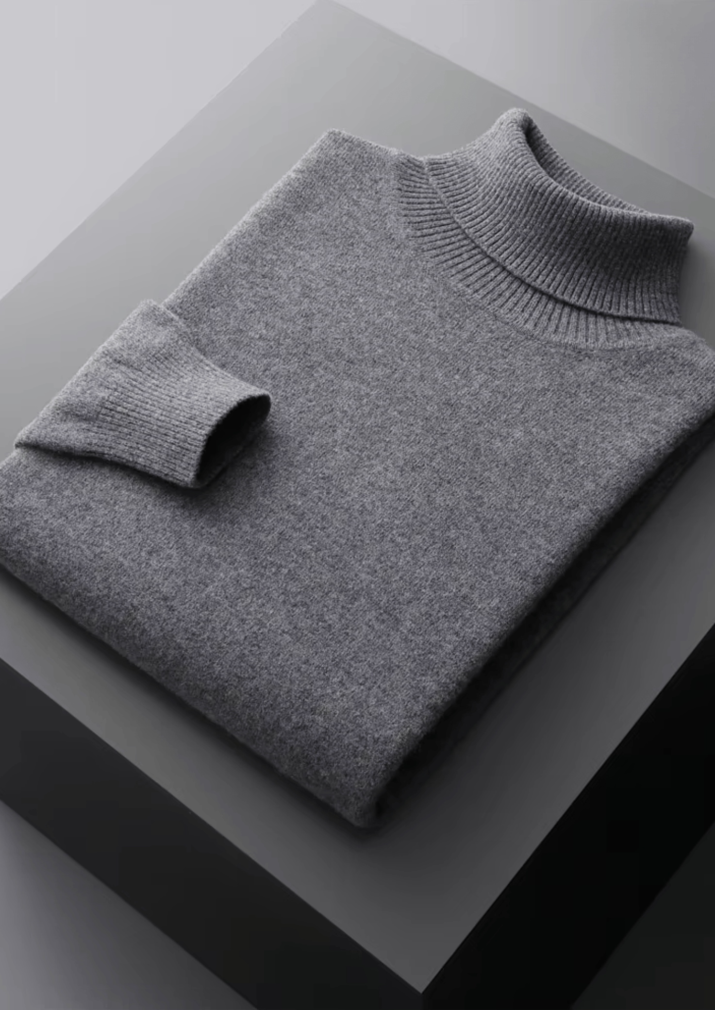 Pure Extra-Fine Merino Wool Classic RollNeck