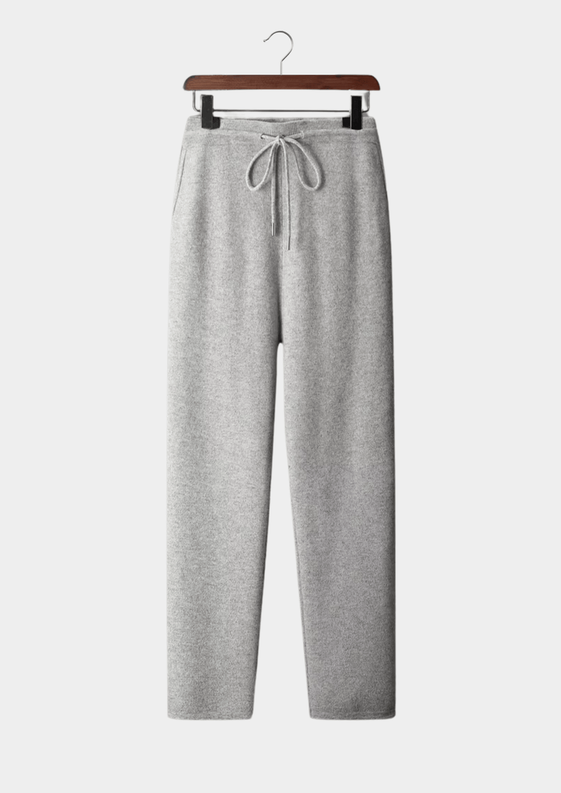 PURE EXTRA-FINE MERINO WOOL LEISURE TROUSERS