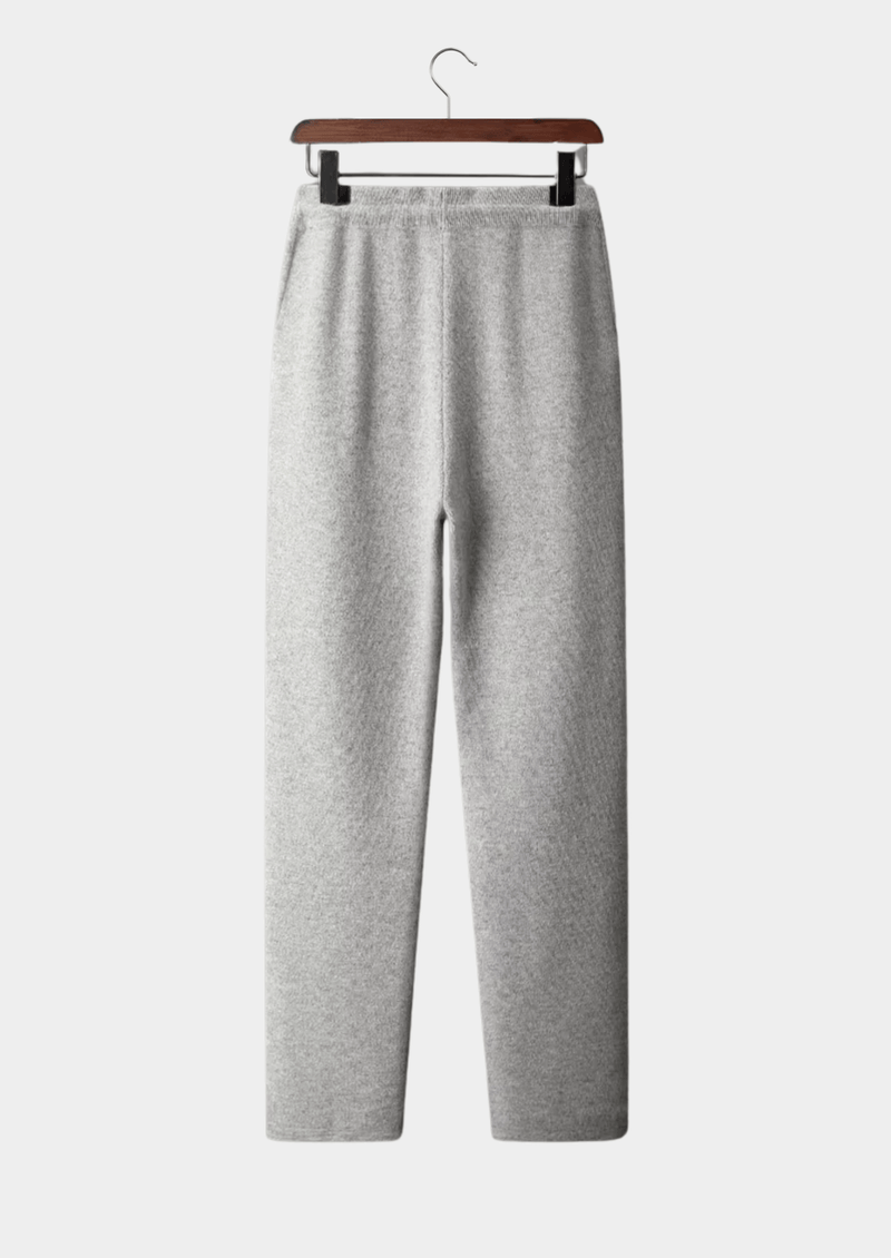 PURE EXTRA-FINE MERINO WOOL LEISURE TROUSERS