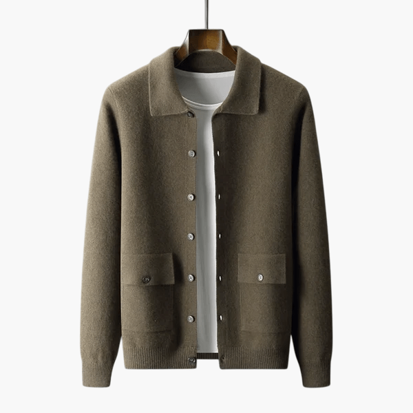 Cashmere Button Jacket