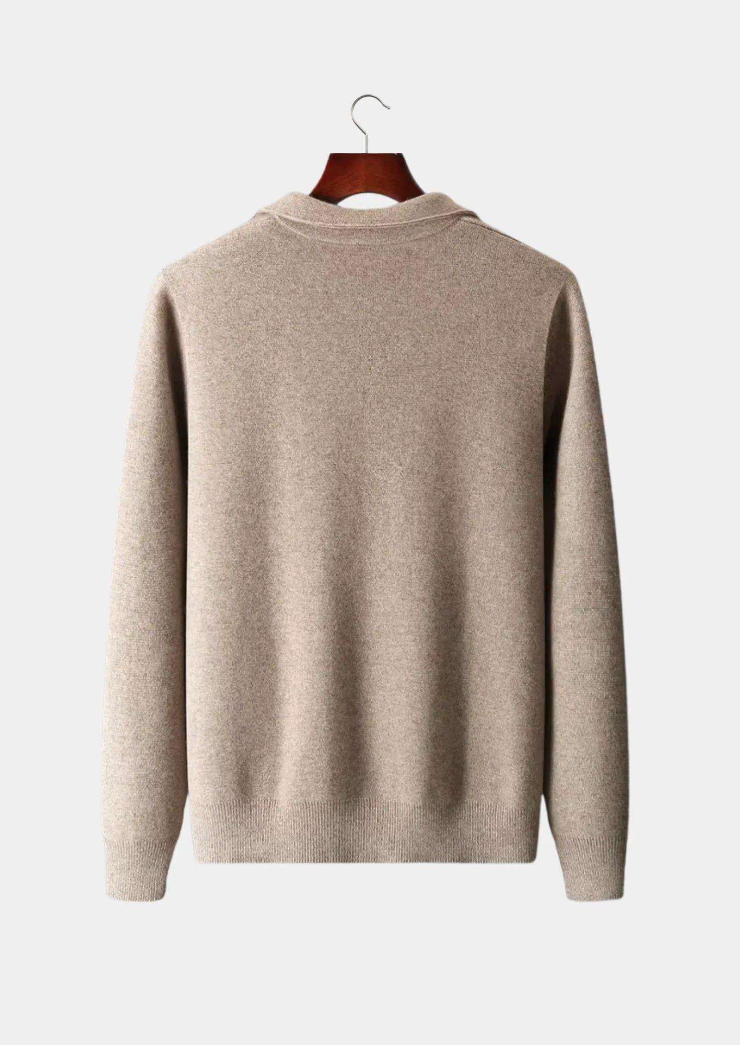 Fine Merino Wool Zip Cardigan