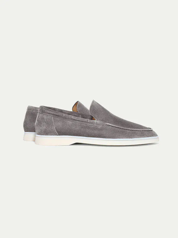 Suede Summer Loafer Gray