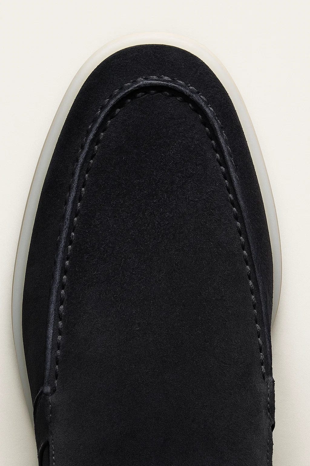 Suede Summer Loafer Navy Blue
