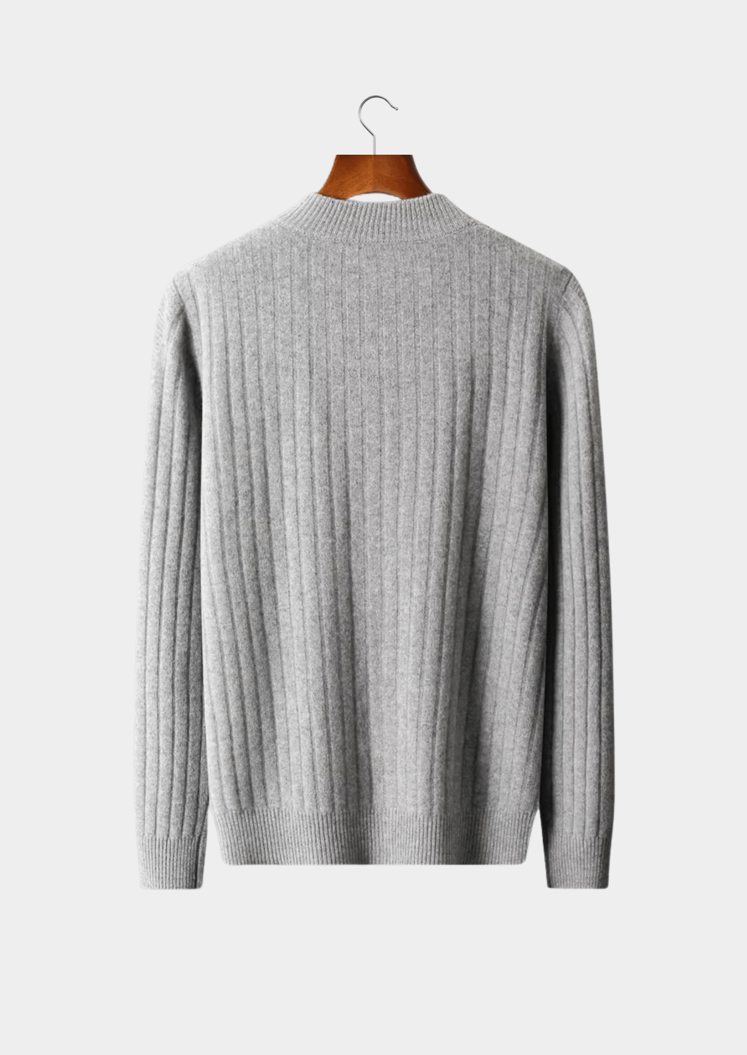 Pure Extra-Fine Merino Wool Patterned Zip Cardigan