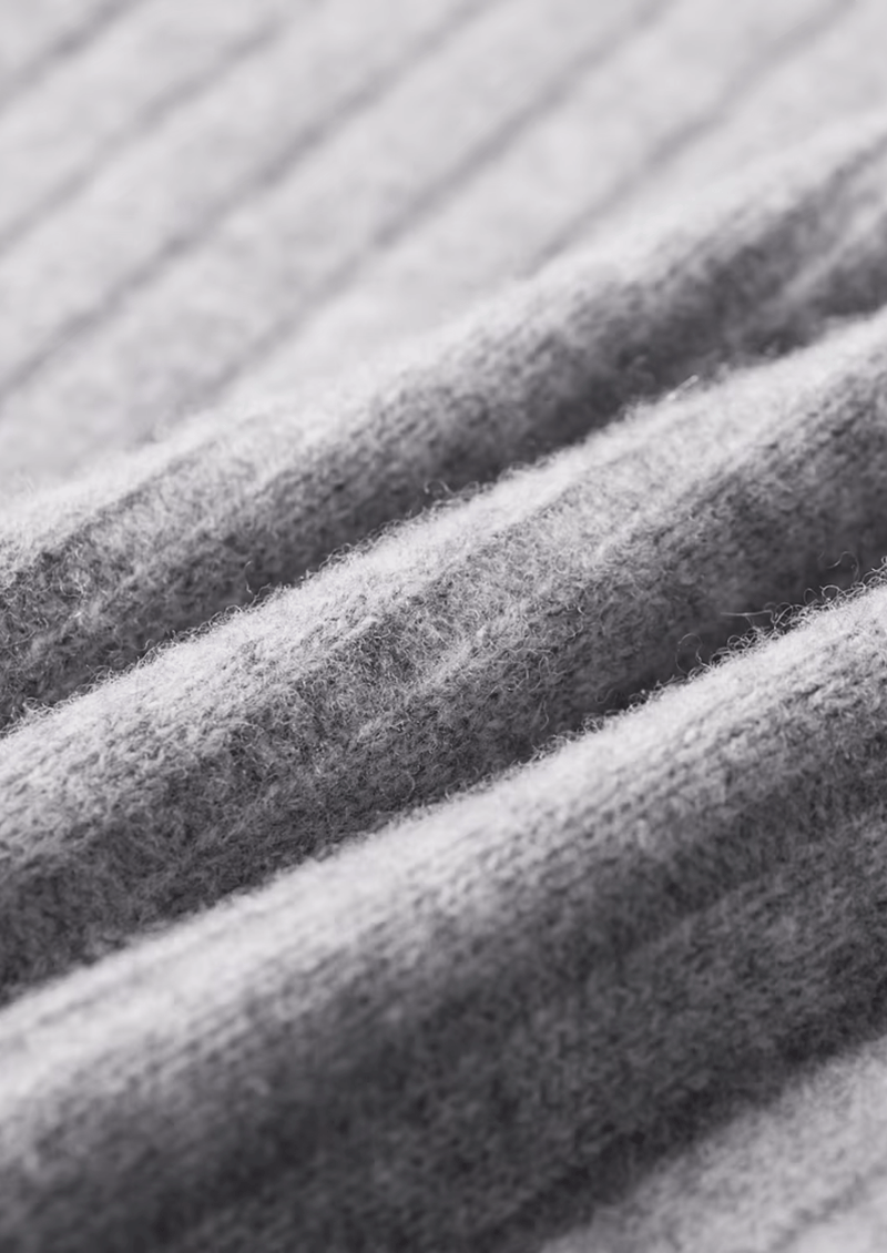 Pure Extra-Fine Merino Wool Patterned Zip Cardigan