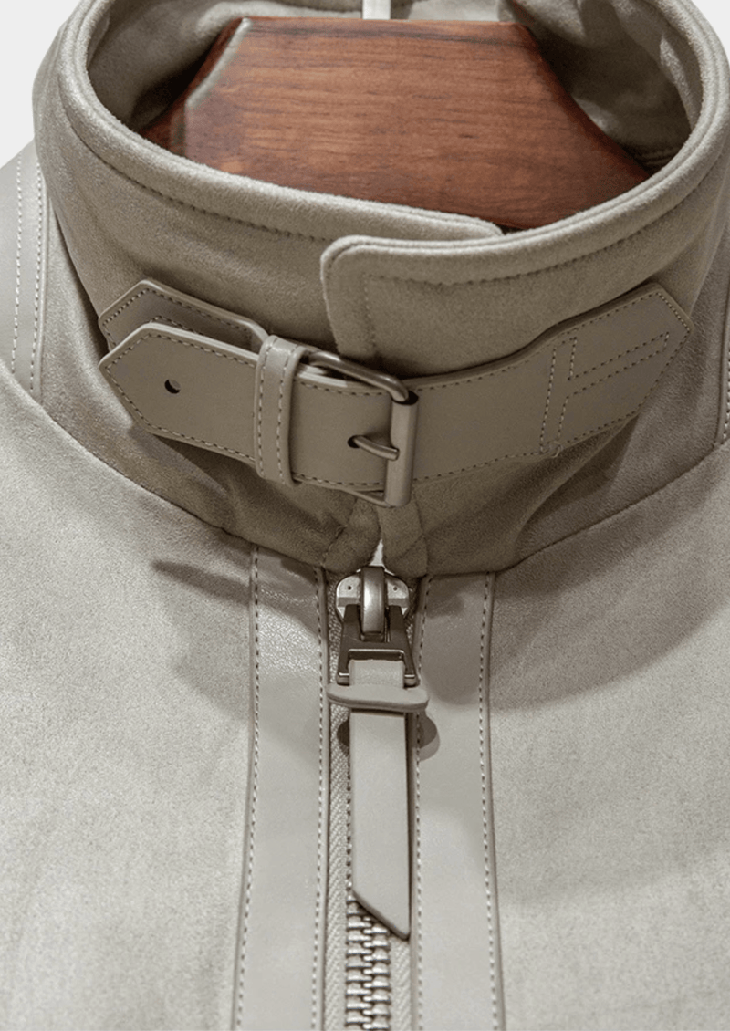 PREMIUM SUEDE BOMBER JACKET