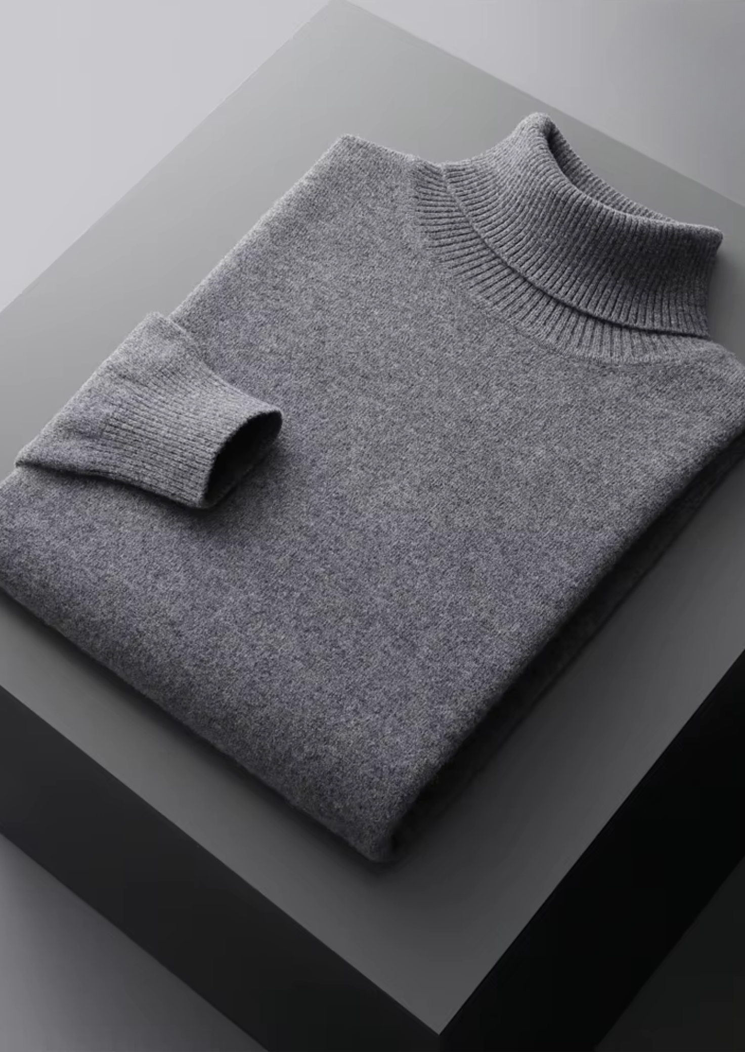 Pure Extra-Fine Merino Wool Classic RollNeck