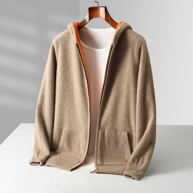 Napoli Reversible Cashmere Hoodie