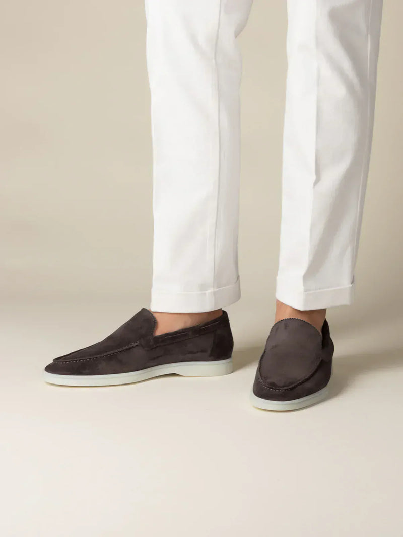 Suede Summer Loafer Brown