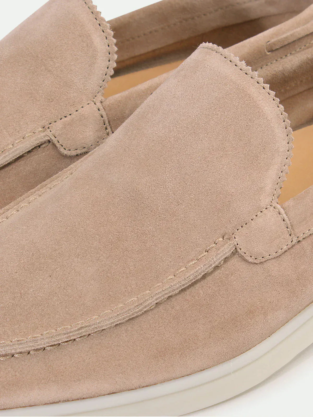 Suede Summer Loafer Beige