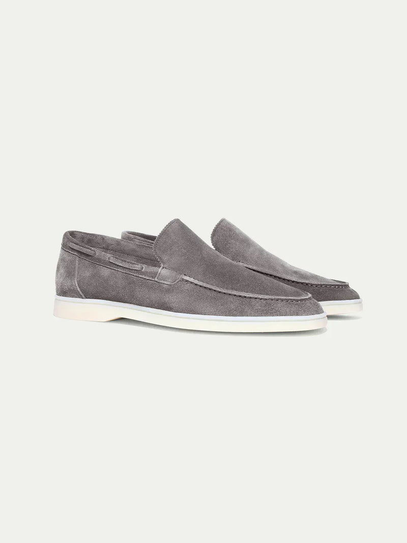 Suede Summer Loafer Gray
